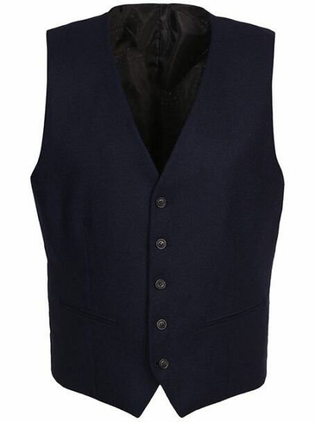 Shdone Myloiver Navy Waistcoat – Image 4