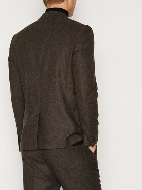 Slim Fit Tweed Blazer – Image 2