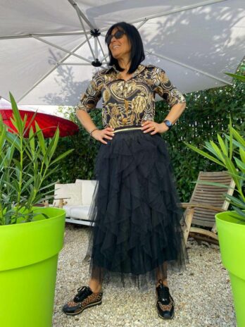 JUPE TULLE ANAIS NOIRE