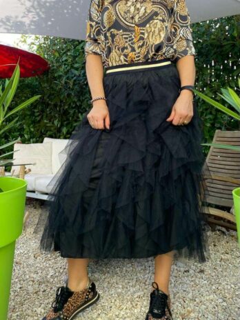 JUPE TULLE ANAIS NOIRE