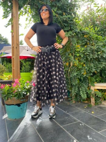 JUPE TULLE POIS