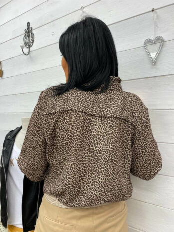 CHEMISE MOTIF ALICE CHOCOLAT